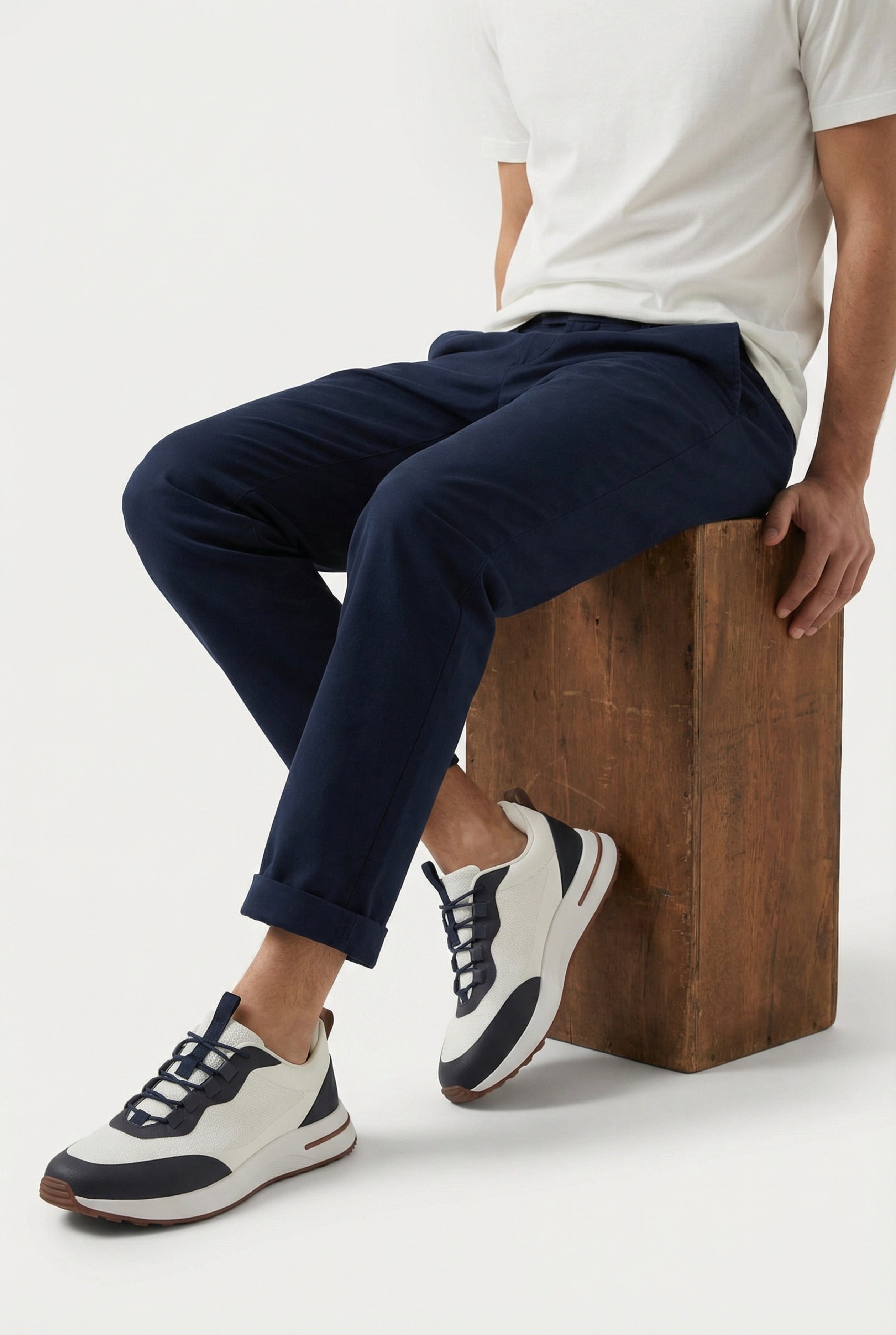 Portofino Sneaker V2 White Navy