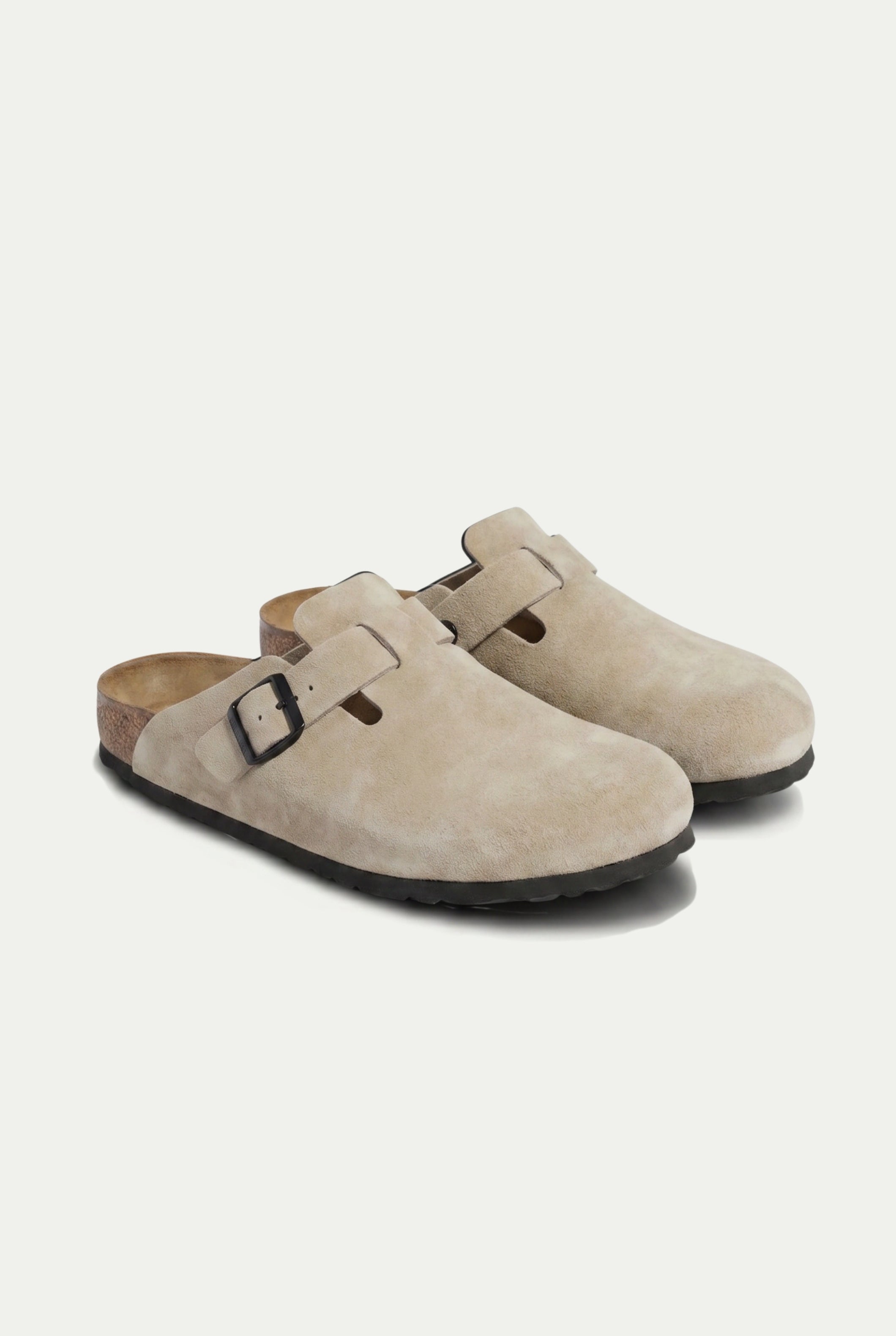 Oslo Suede Clog Sand
