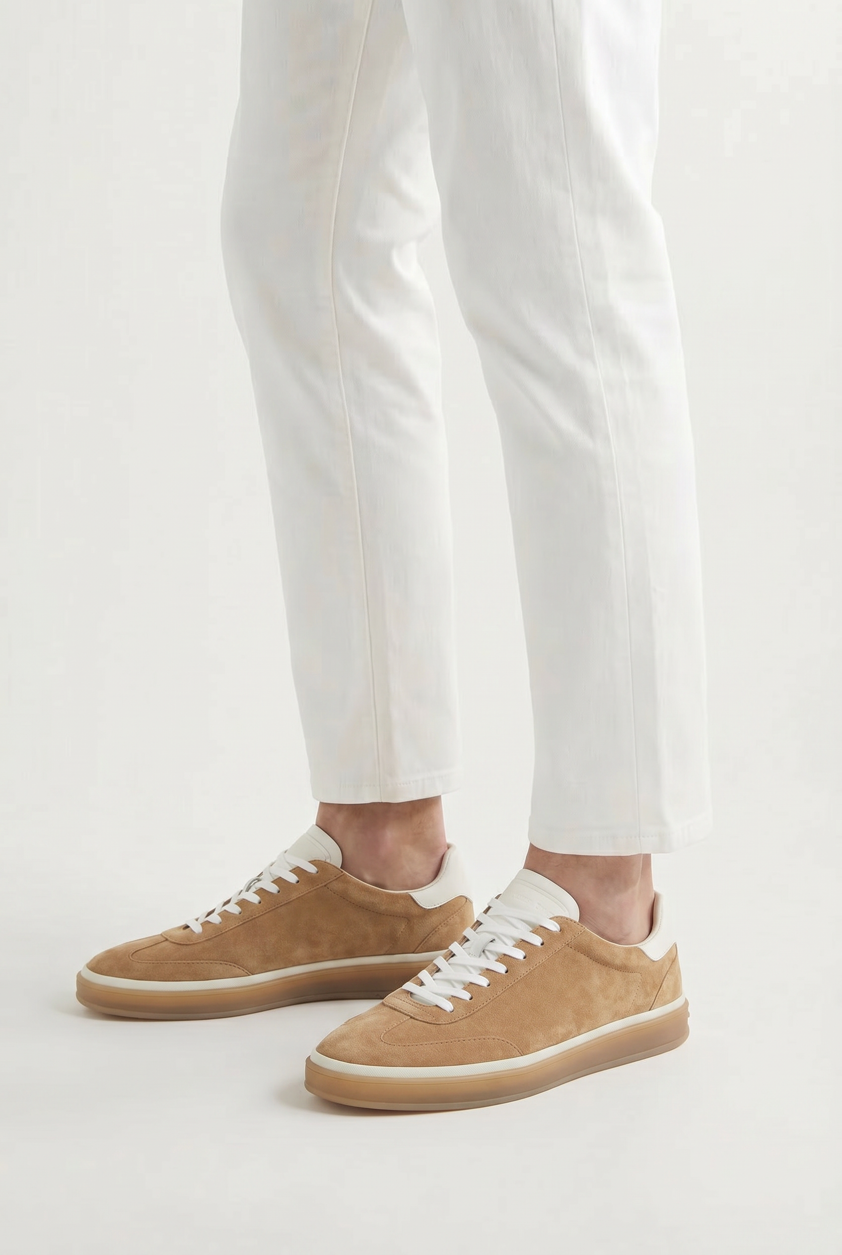 Bogota Suede Sneaker Camel Tan