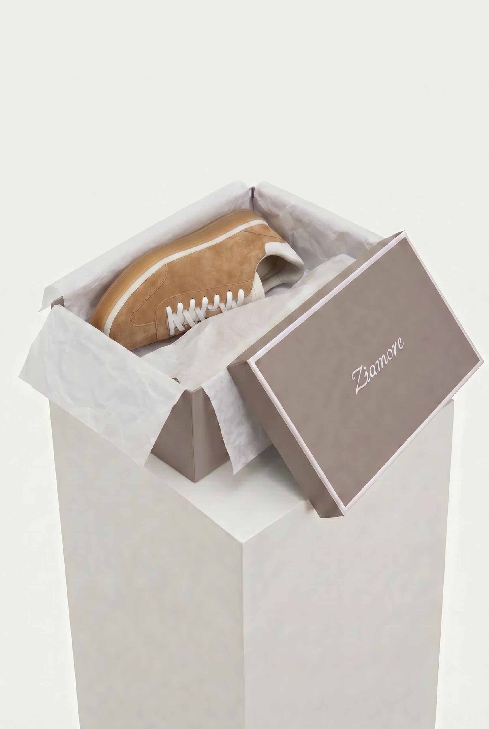 Bogota Suede Sneaker Camel Tan