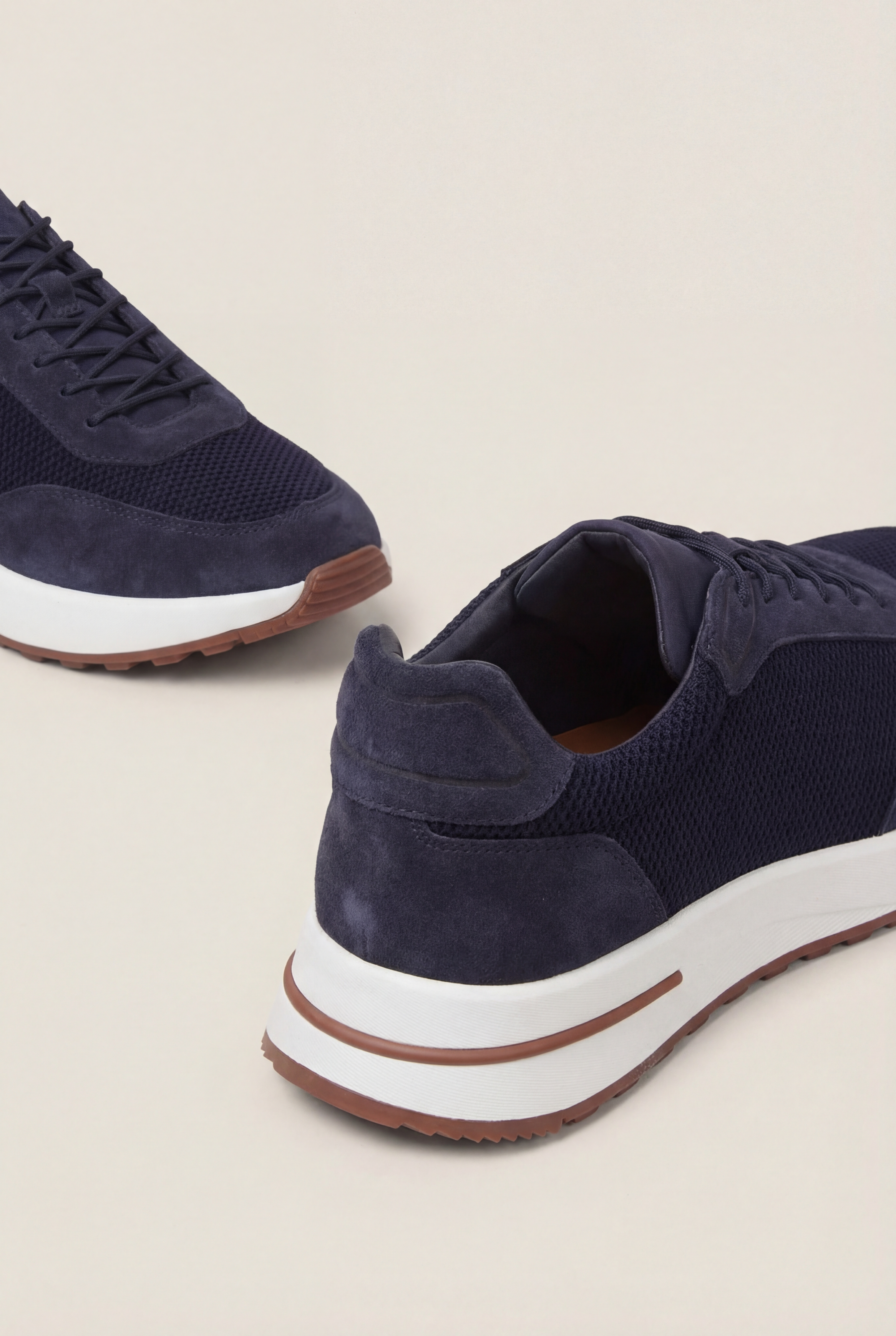 Portofino Trainer Suede Navy