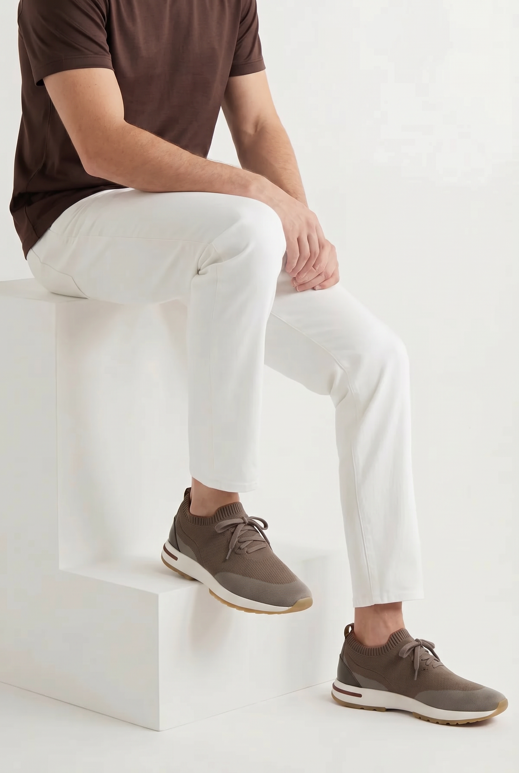 Tireno Knit Sneaker Mocha