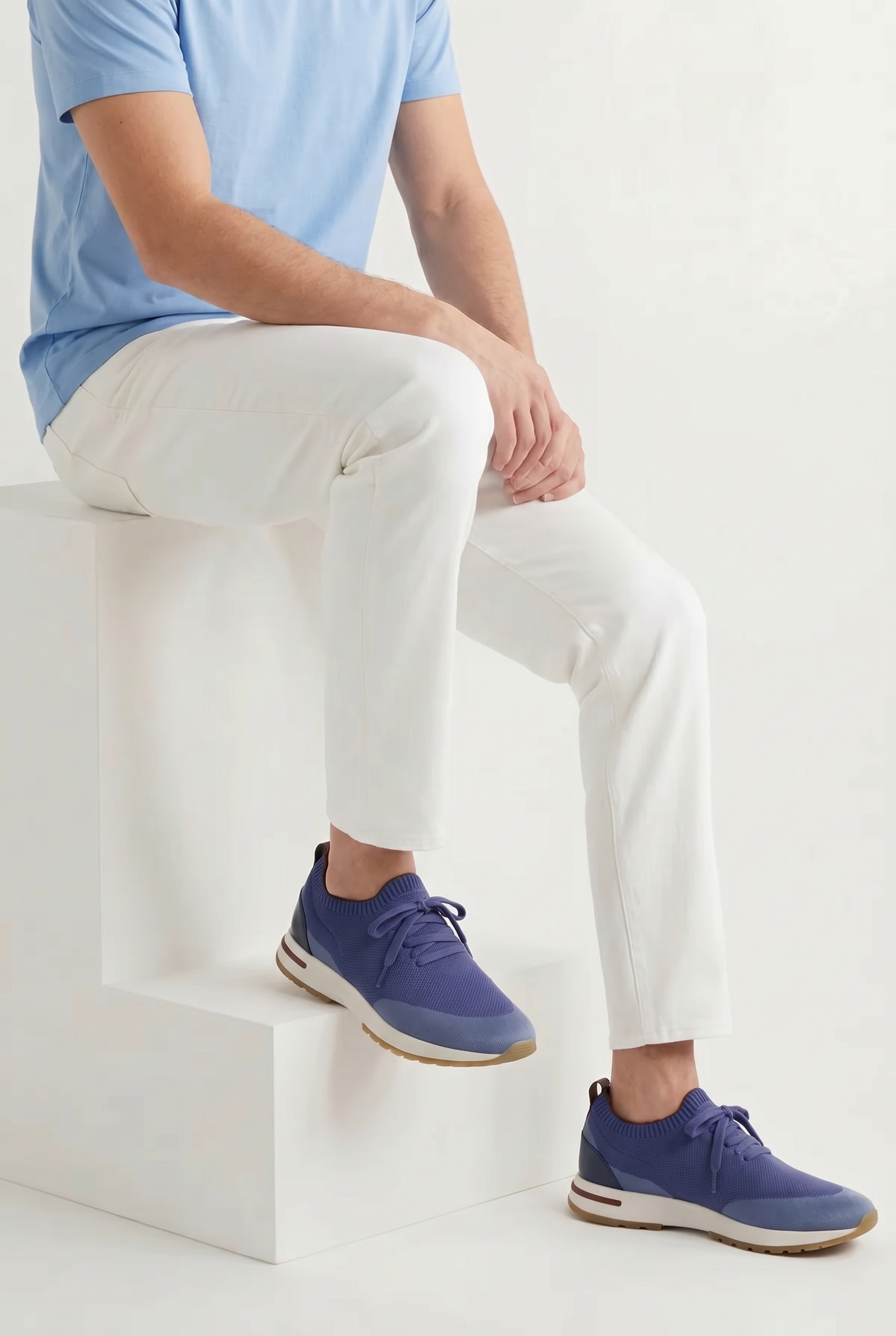Tireno Knit Sneaker Cobalt