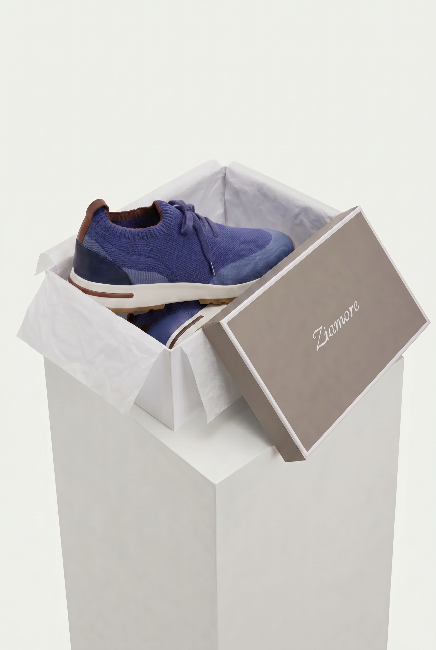 Tireno Knit Sneaker Cobalt