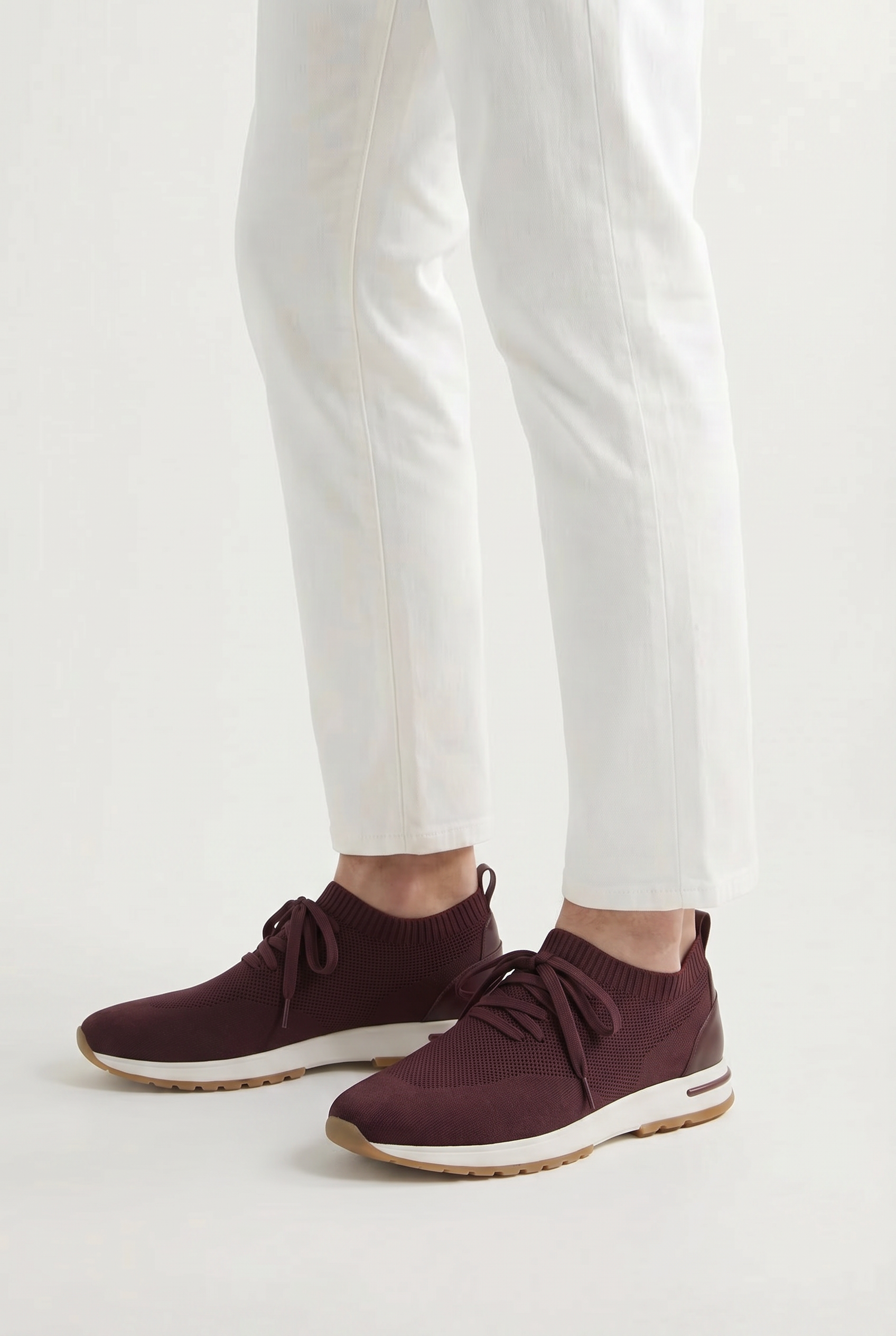 Tireno Knit Sneaker Bordeaux