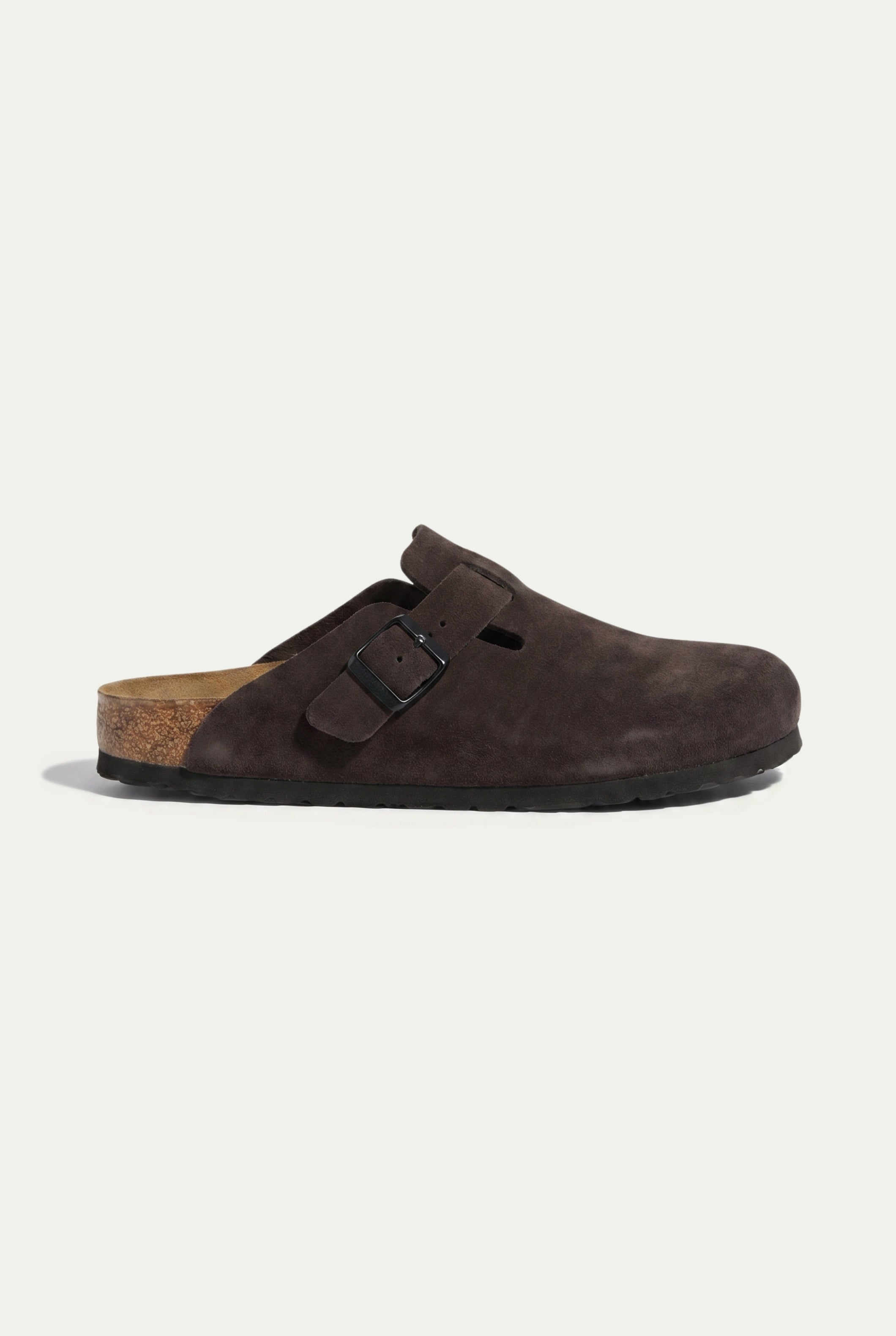 Oslo Suede Clog Chocolate