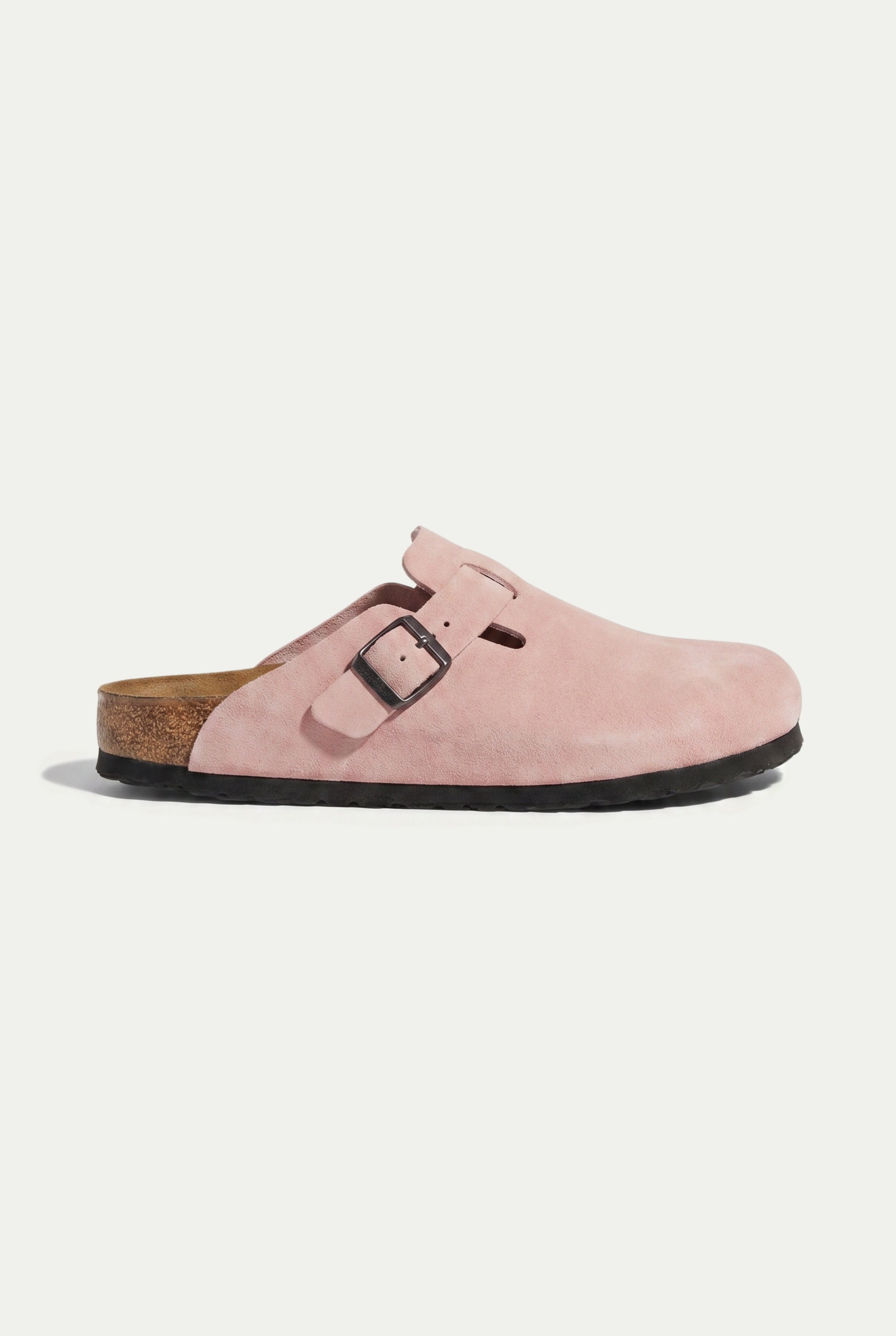 Oslo Suede Clog Blush