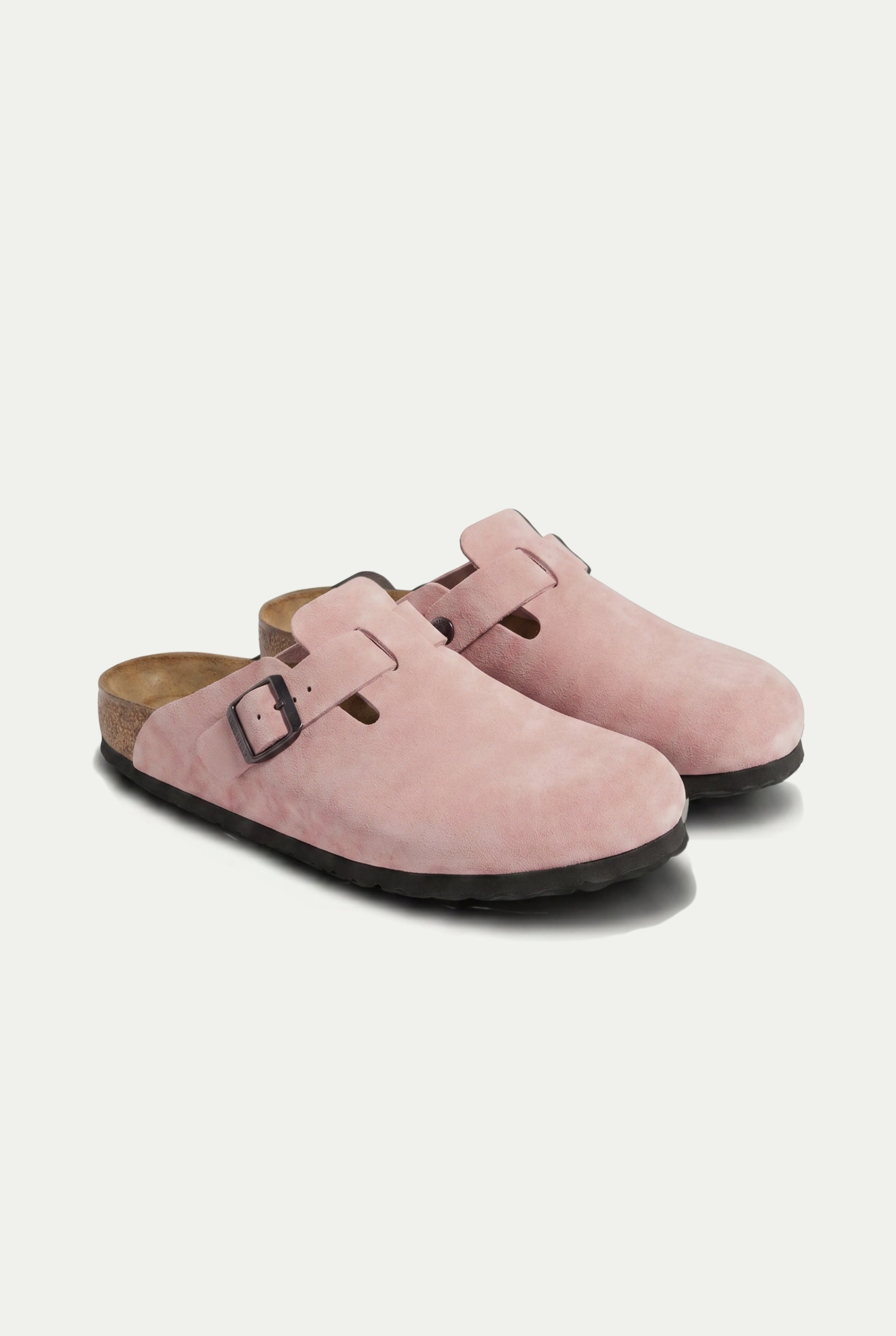 Oslo Suede Clog Blush