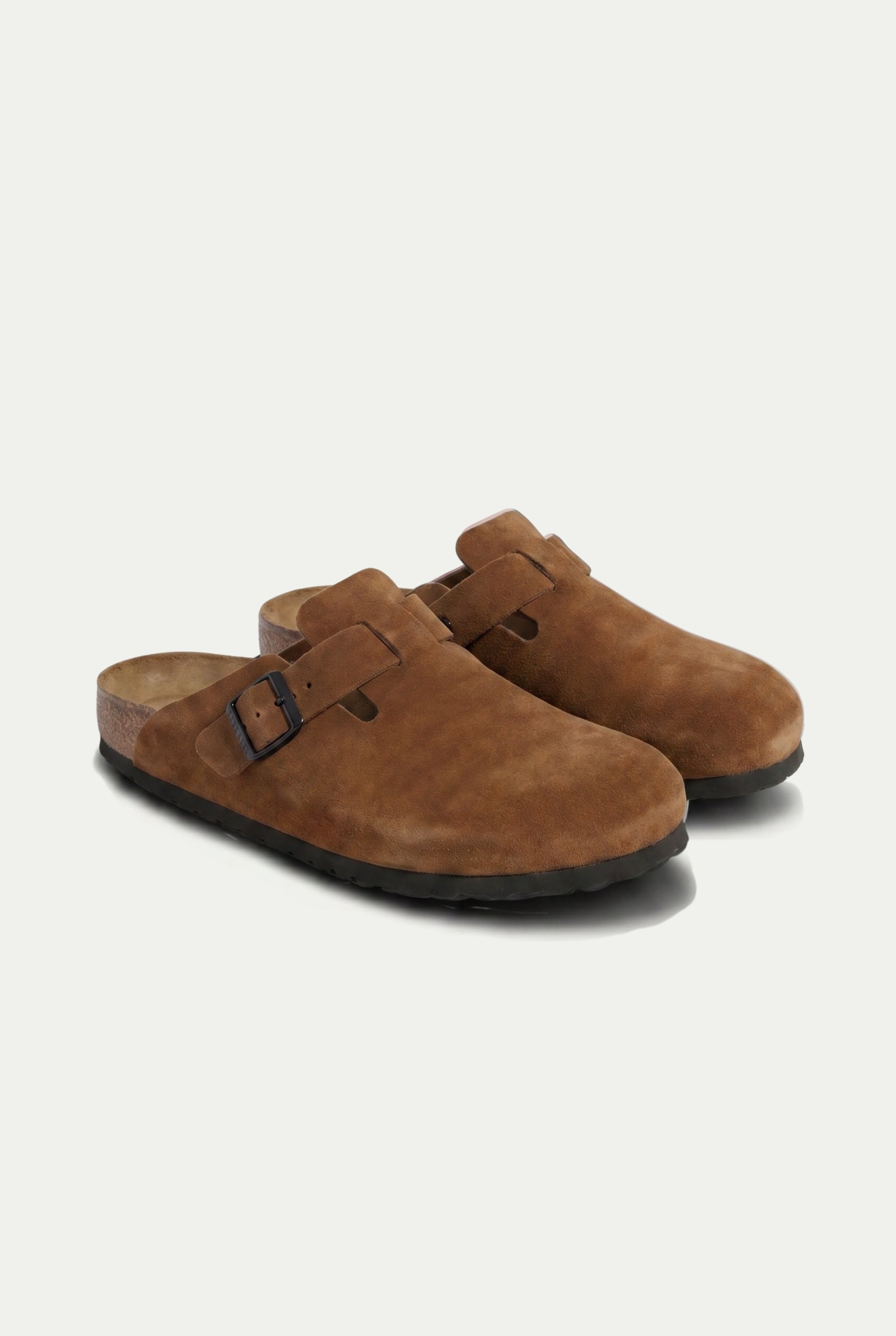 Oslo Suede Clog Tan