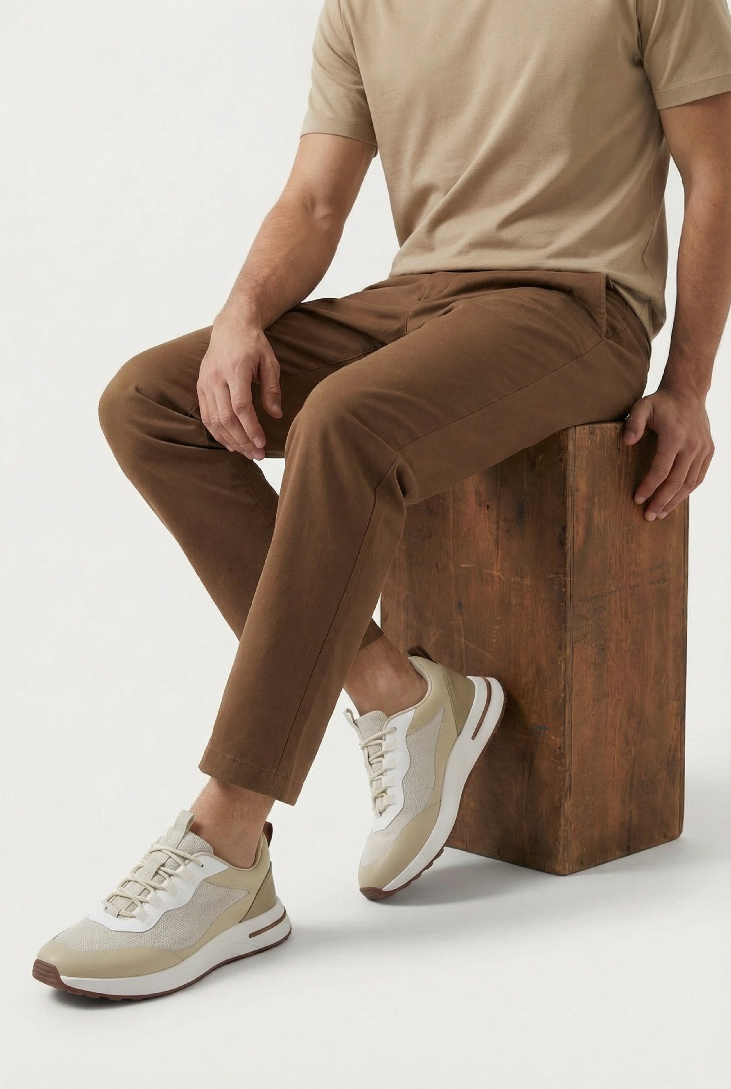 Portofino Sneaker V2 White Beige