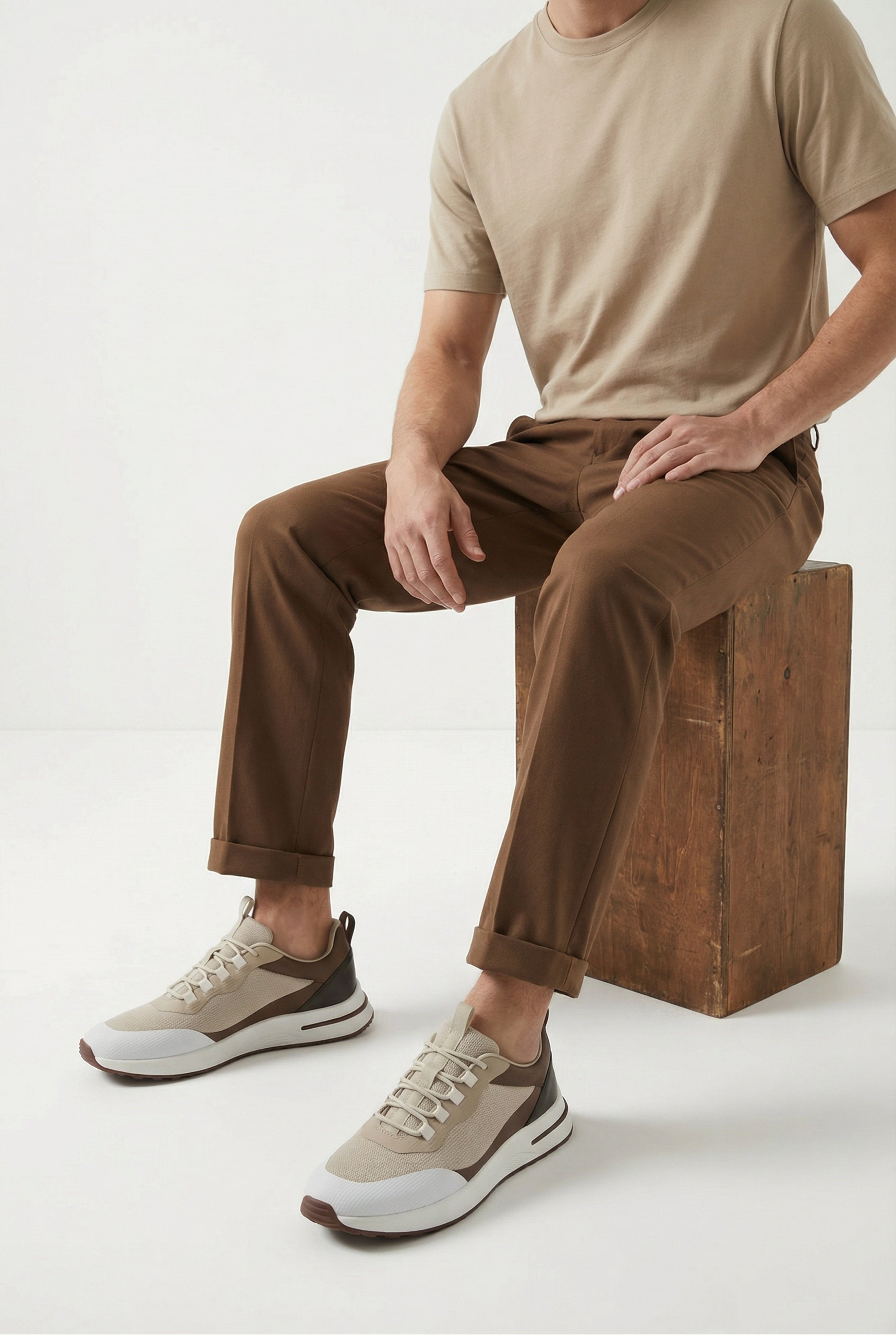 Portofino Sneaker V2 Taupe Brown