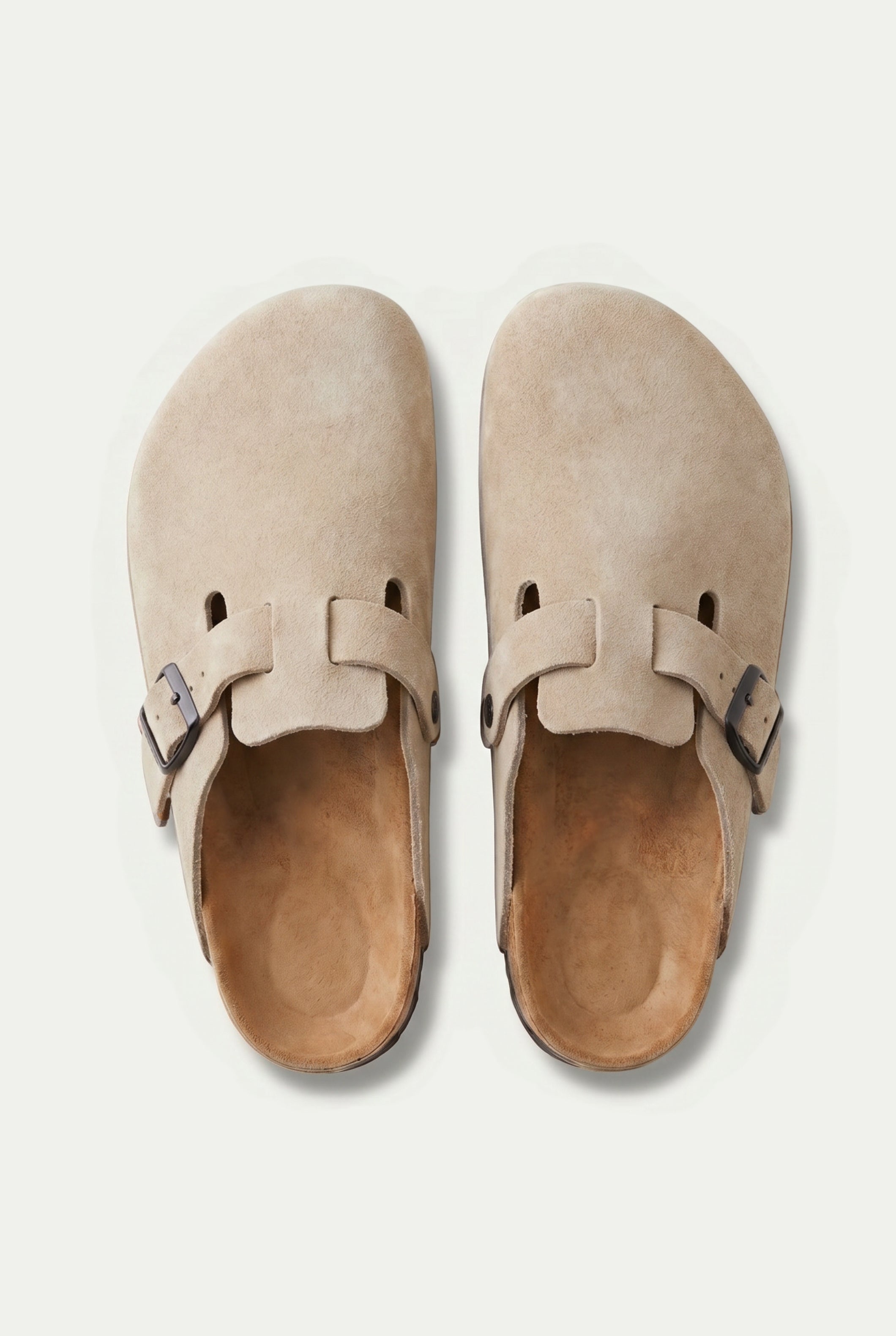 Oslo Suede Clog Sand