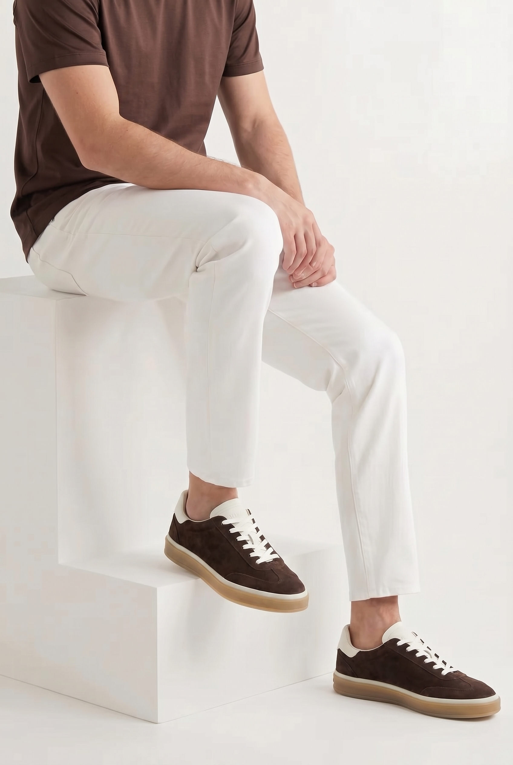 Bogota Suede Sneaker Chocolate