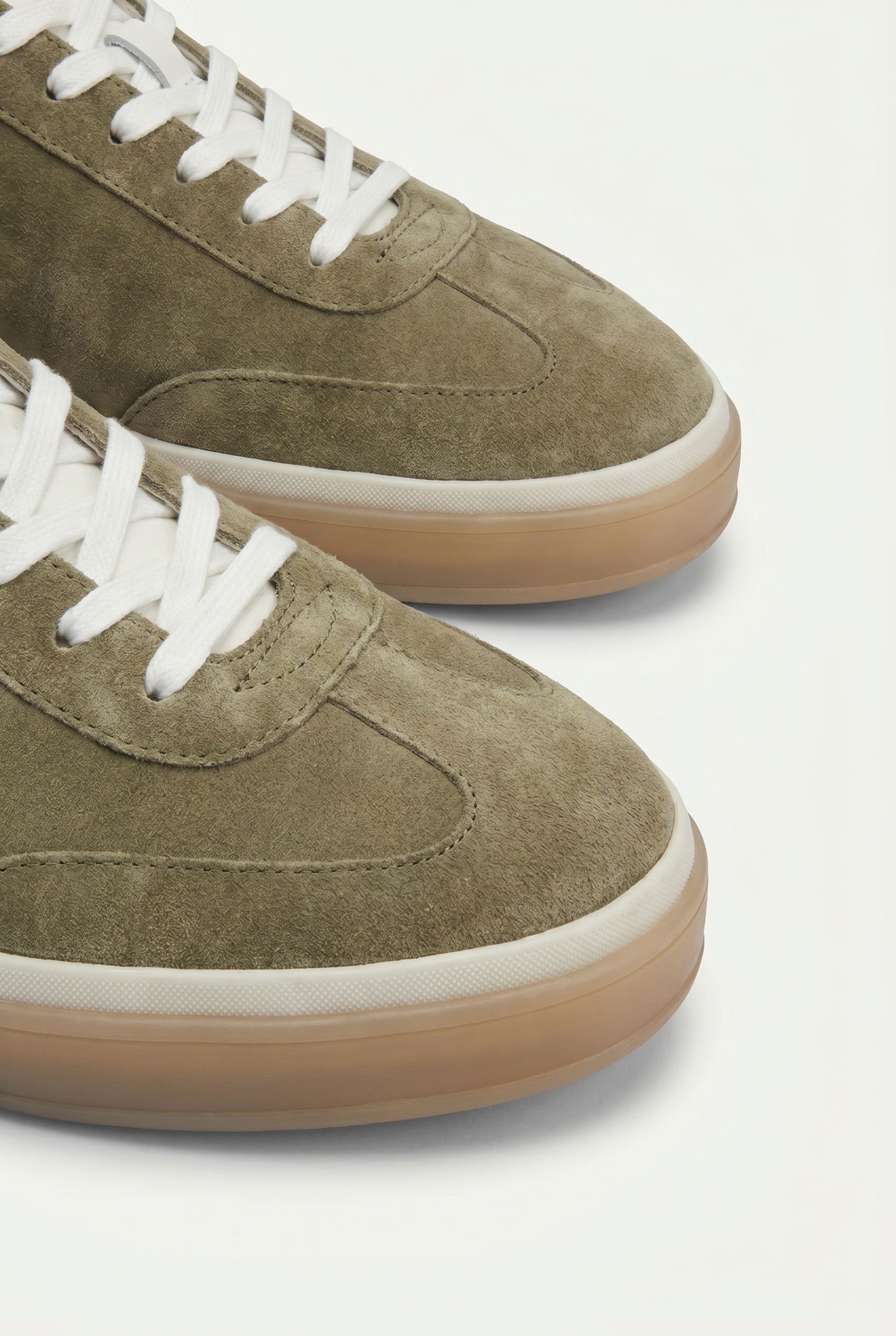 Bogota Suede Sneaker Sage Olive