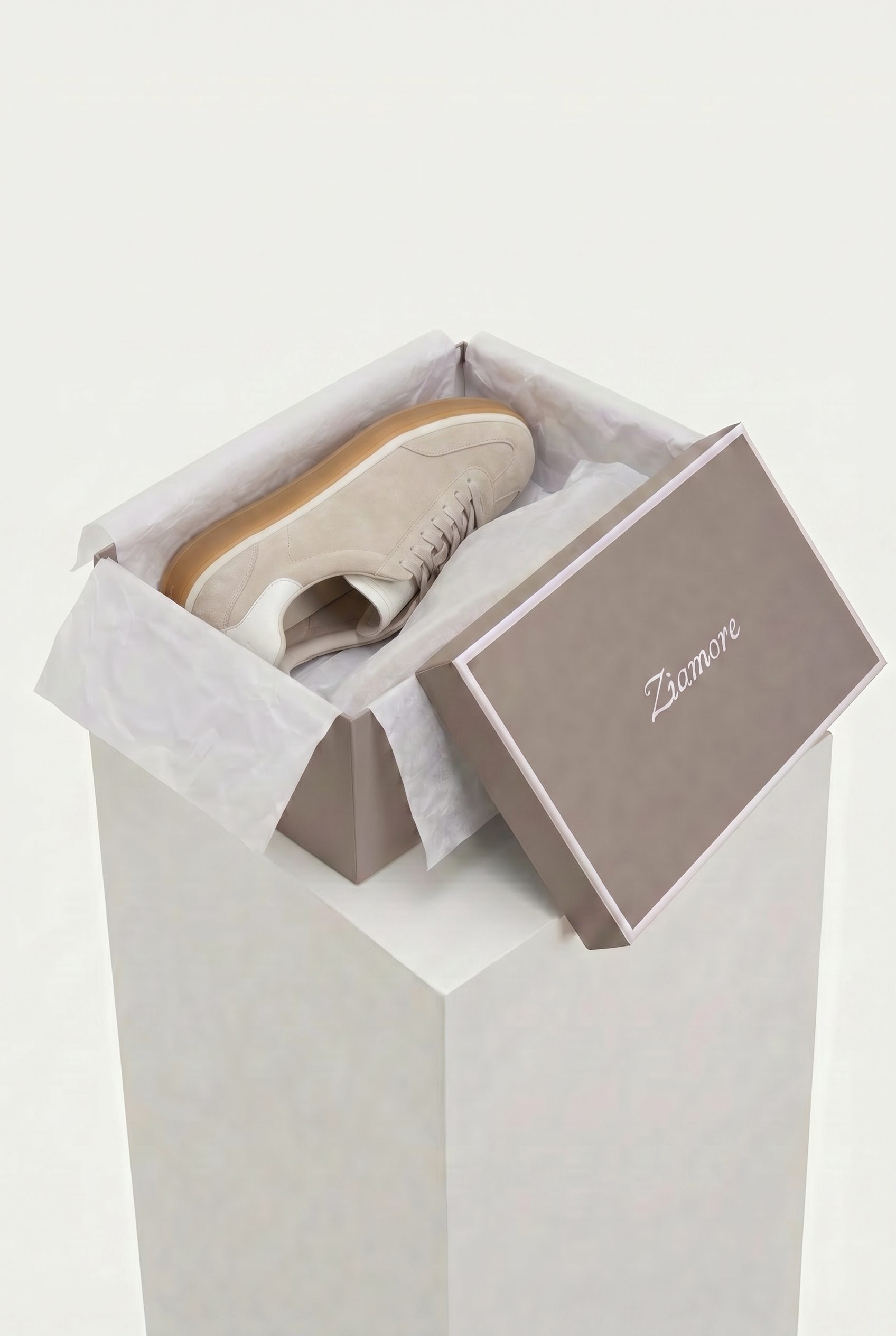 Bogota Suede Sneaker Beige
