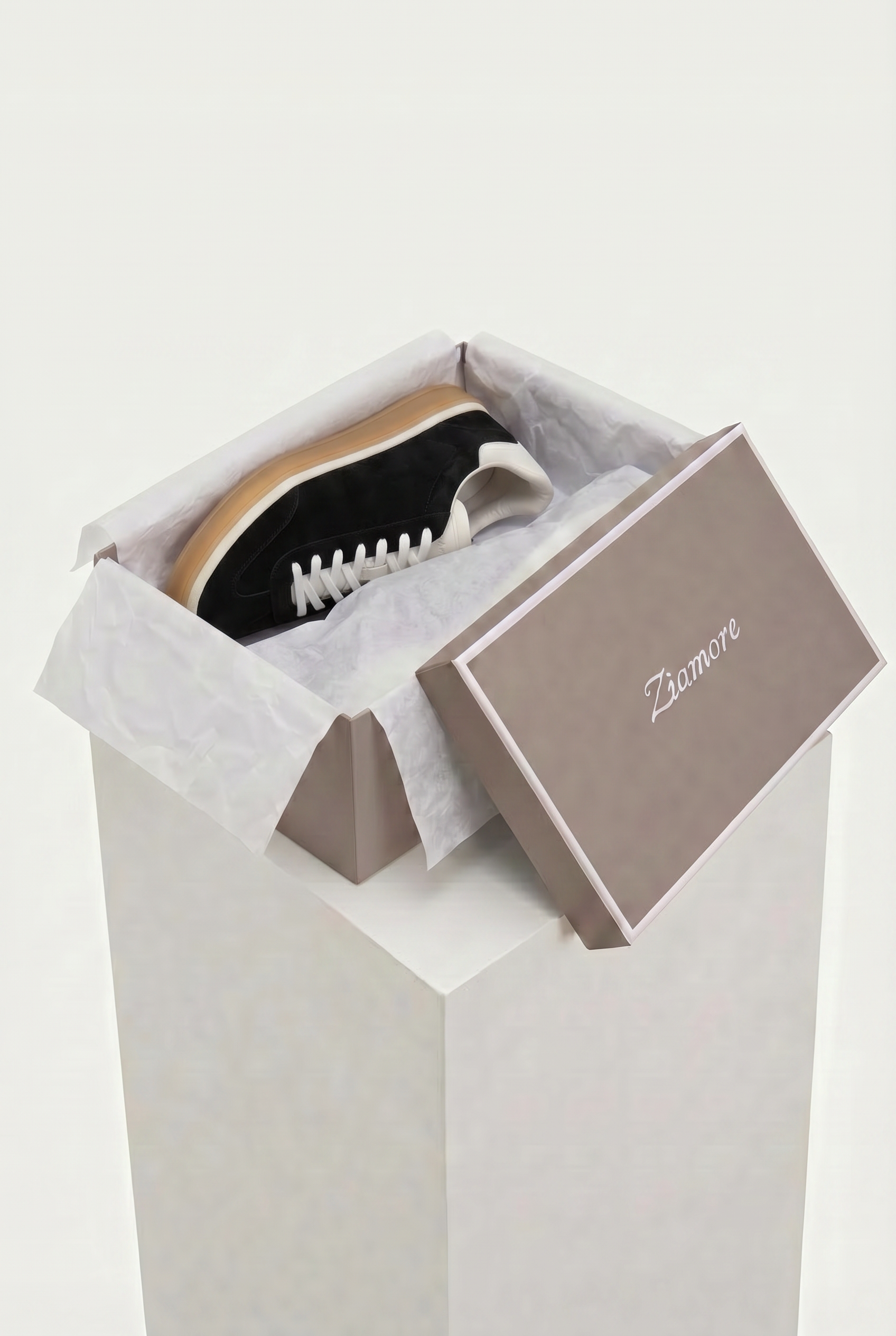 Bogota Suede Sneaker Black