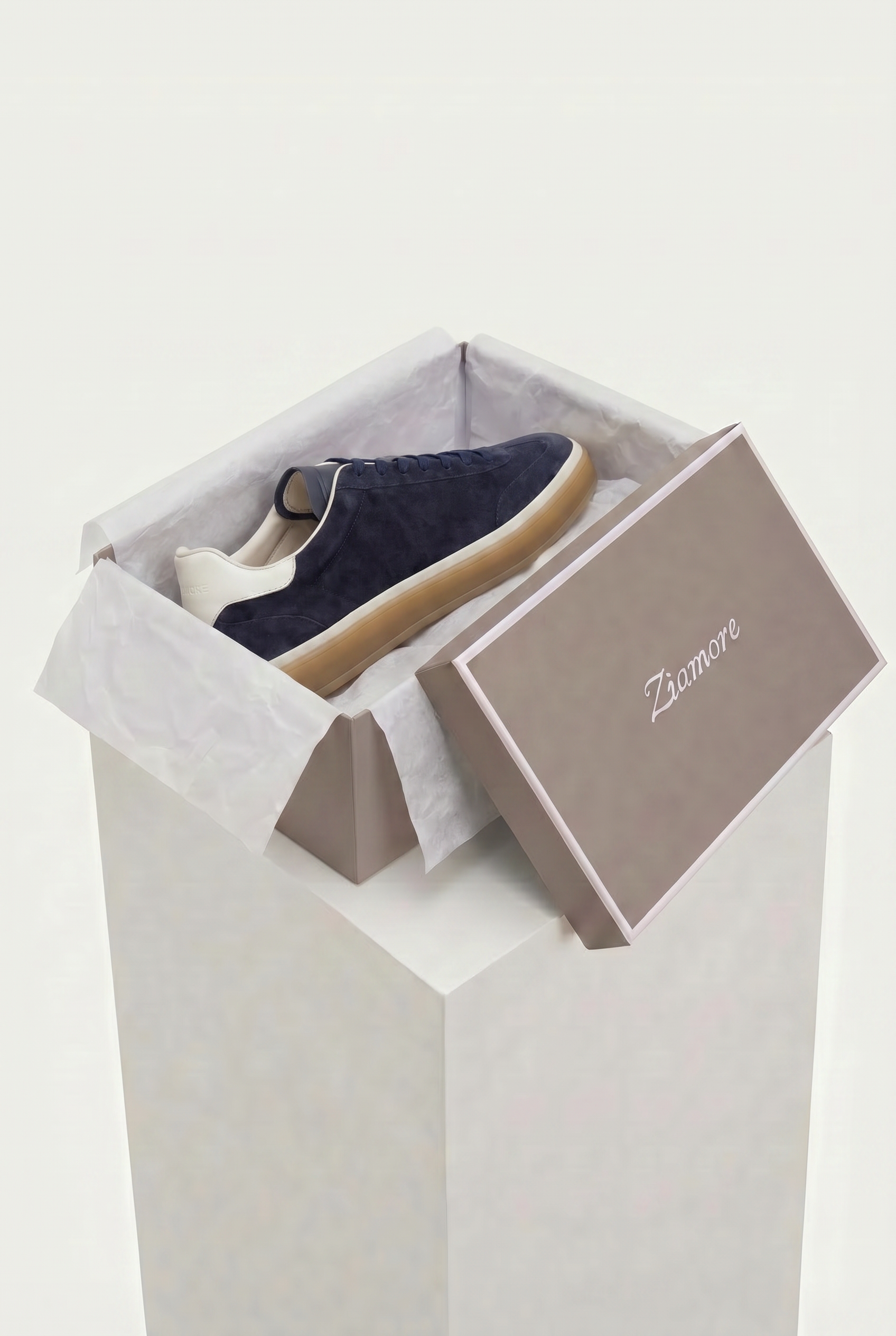 Bogota Suede Sneaker Navy