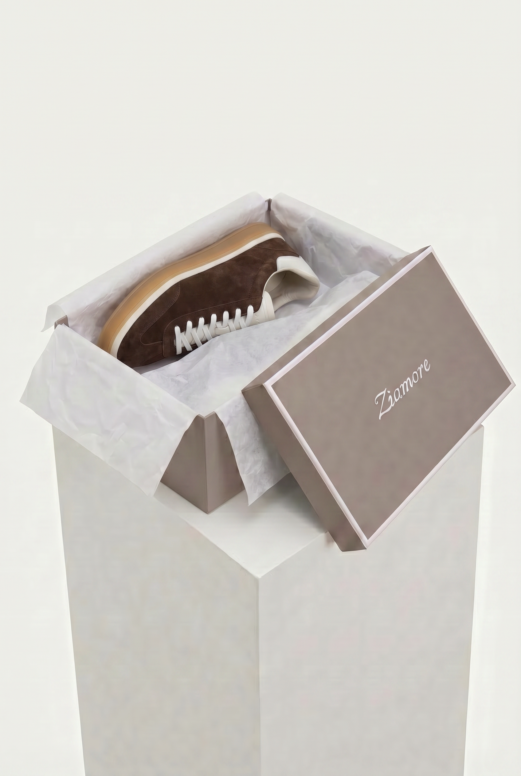 Bogota Suede Sneaker Chocolate