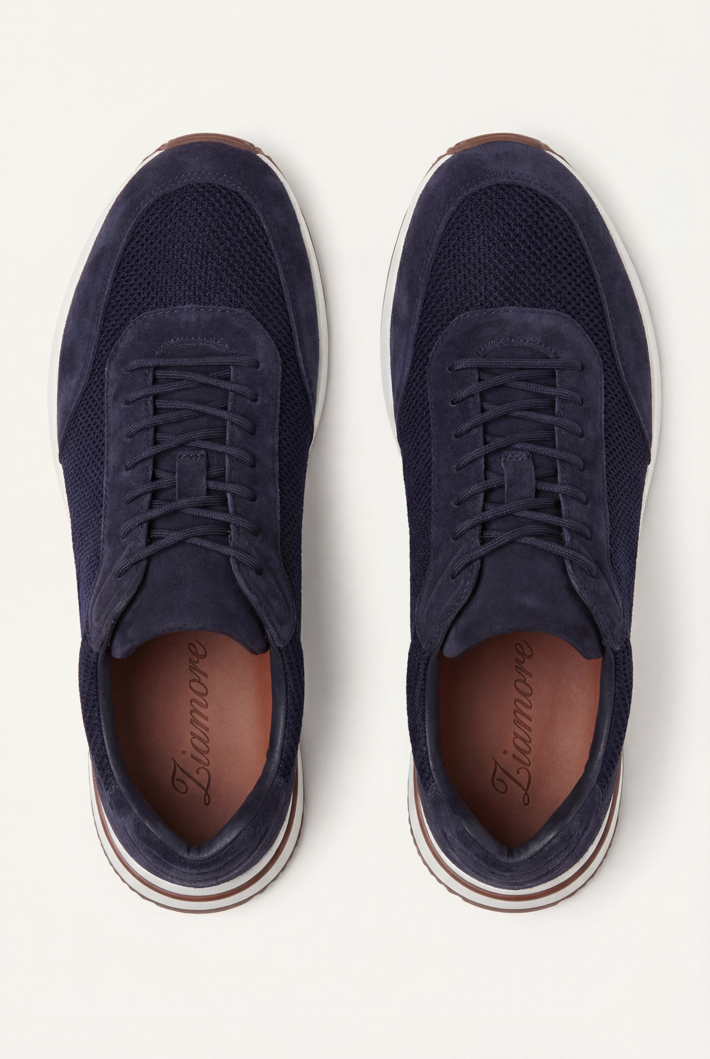 Portofino Trainer Suede Navy